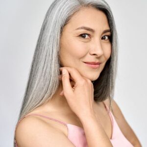 Healthy Grey Hair Colour