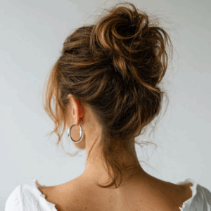 Summer Messy Bun Hairstyles Wimbledon
