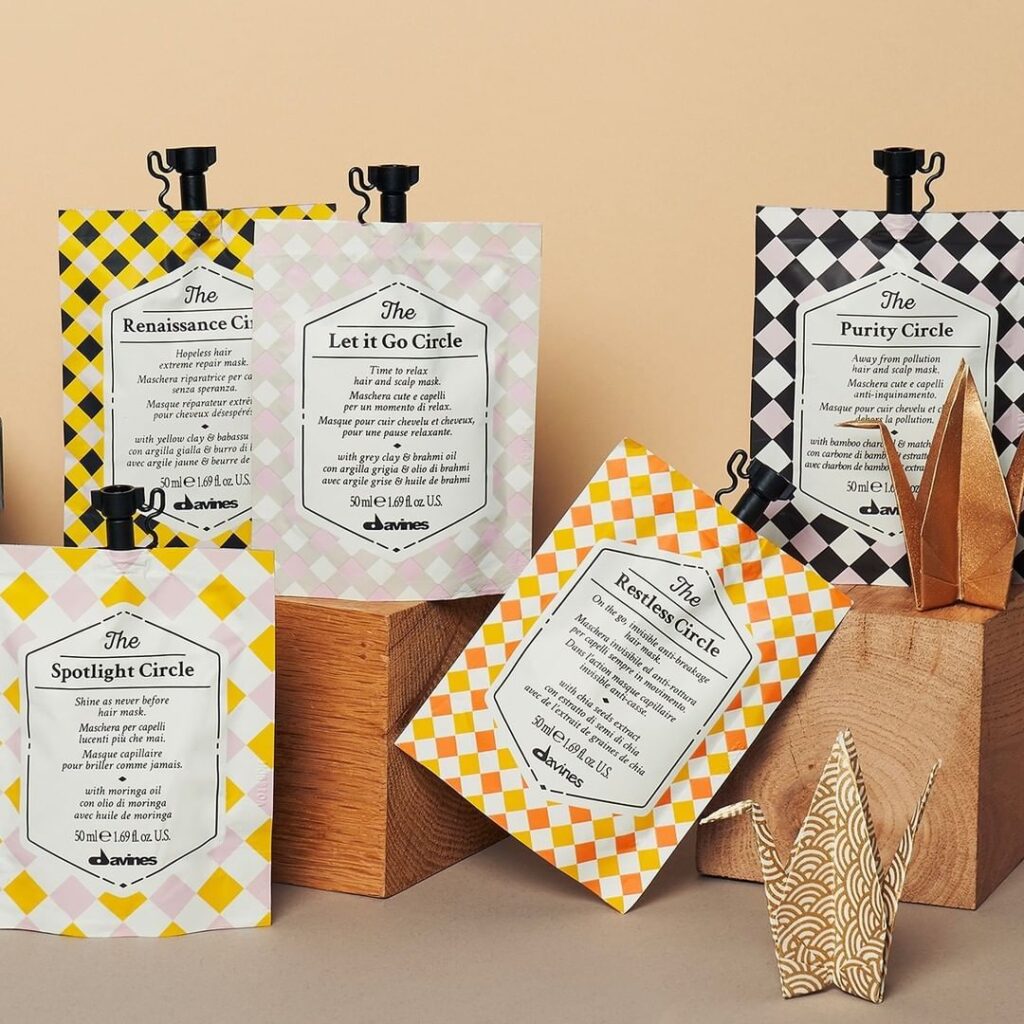 Spring Hair Colour Ideas Davines Masks Range