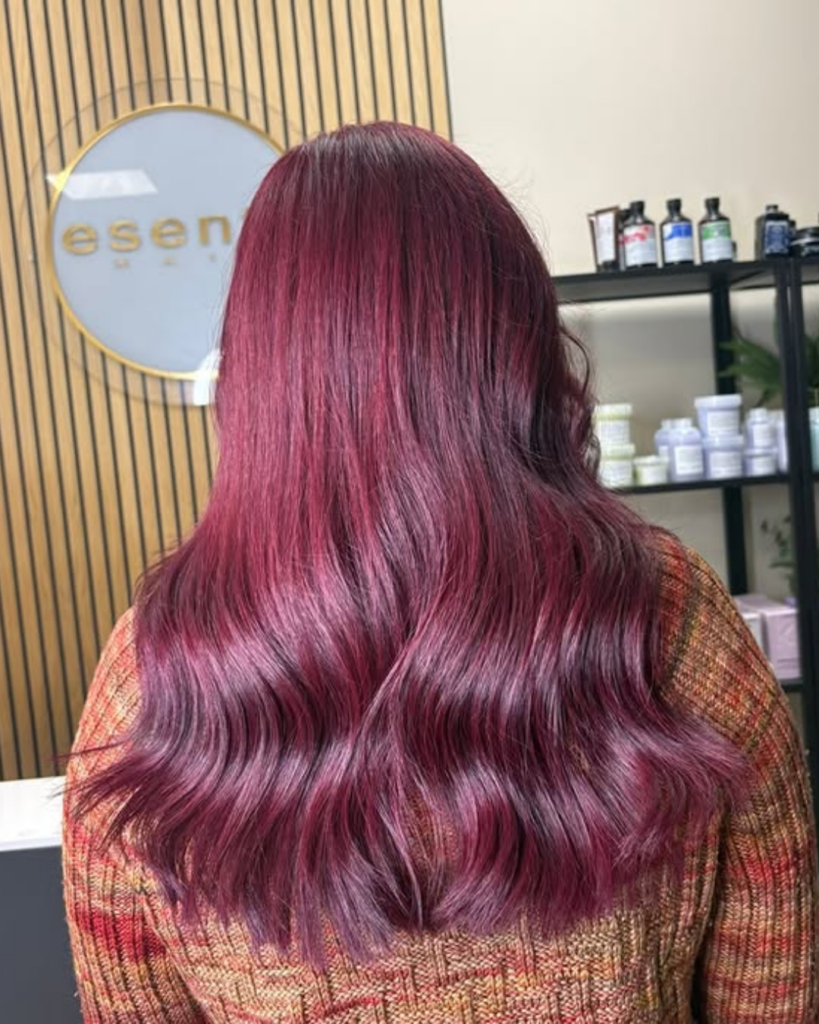 vivid hair colours esente hair salon Wimbledon